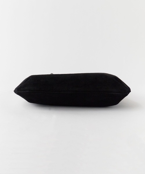 NOTHING WRITTEN(ナッシングリトゥン)の「NOTHING WRITTEN / ナッシングリトゥン MEDIUM SHOULDER SUEDE HOBO BAG ホーボーバッグ 秋服 冬服(ショルダーバッグ・レディース・ライトベージュ/ブラック・FREE)」の3枚目の写真