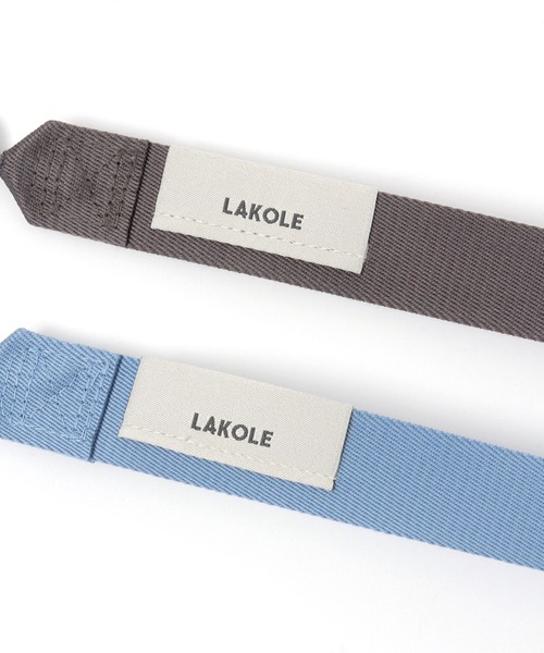 LAKOLE（ラコレ）の「マルチストラップベルト / 323471（スマホグッズ・レディース・ブラック/ライトブルー/チャコール・FREE）」の8枚目の写真