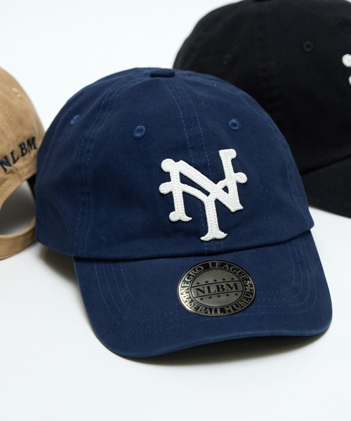 MLB(メジャーリーグベースボール)の「【NLBM】New YORK Cubans Washed Cap(キャップ・メンズ・ブラック/ベージュ/ネイビー・FREE)」の3枚目の写真