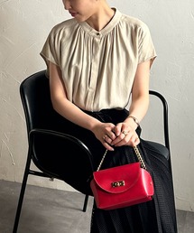 セール】ローンラメストライプブラウス≪手洗い可能≫（シャツ