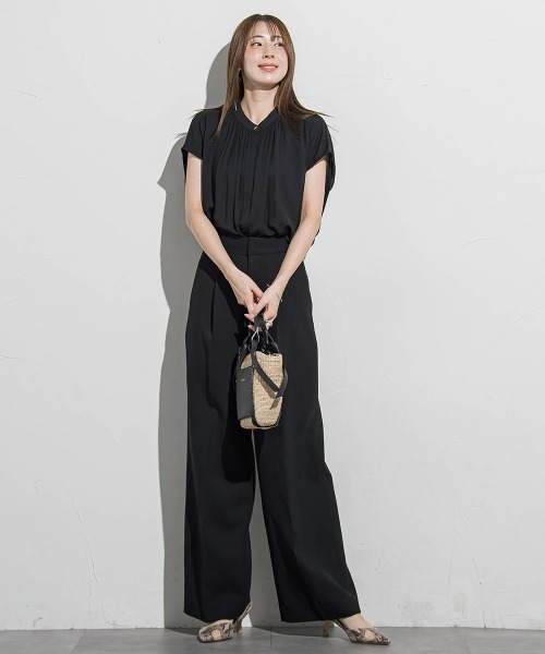 WEB限定】TRスバンブラウス≪手洗い可能≫（シャツ/ブラウス