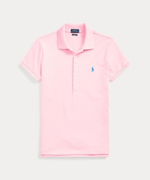 スリム フィット ストレッチ ポロシャツ（ポロシャツ）｜POLO RALPH