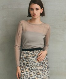 GRACE CLASS | メッシュインナートップ(Tシャツ/カットソー)