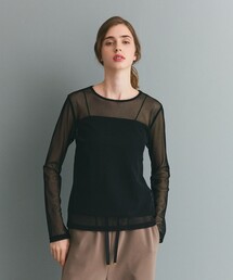 GRACE CLASS | メッシュインナートップ(Tシャツ/カットソー)