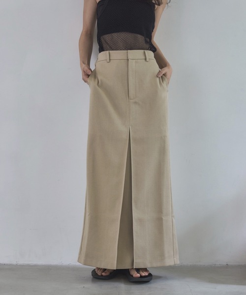 feepur（フェピュール）の「【セットアップ可】コンフォートツイードディープタックスカート（スカート・レディース・ブラウン/アイボリー/グレー・SMALL/MEDIUM）」の21枚目の写真