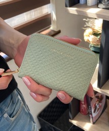 Loco Ocean（ロコオーシャン）の「【ジャバラ式】ファスナー 合成皮革 / ミニカードケース（カードケース）」