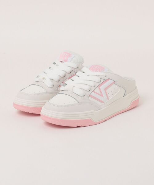 【VANS】 ヴァンズ UPLAND MULE OFF WHITE/PINK 国内発送 VANS ヴァンズ UPLAND MULE アップランド ミュール VN000D7ACJ5