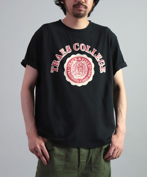 OMNIGOD（オムニゴッド）の「[OMNIGOD mens / オムニゴッド] 24/-アメリカ綿天竺ショートスリーブTシャツ（Tシャツ/カットソー・メンズ・ホワイト/レッド/ブラック/グレー・3/4）」の2枚目の写真