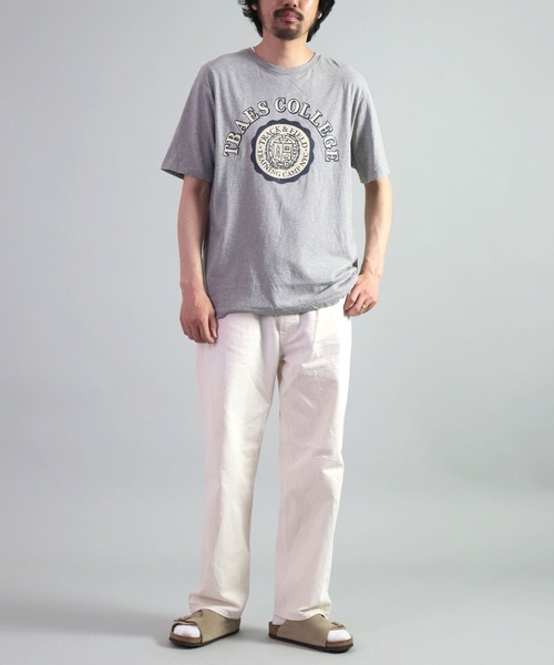 OMNIGOD（オムニゴッド）の「[OMNIGOD mens / オムニゴッド] 24/-アメリカ綿天竺ショートスリーブTシャツ（Tシャツ/カットソー・メンズ・ホワイト/レッド/ブラック/グレー・3/4）」の19枚目の写真