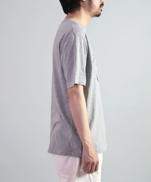 OMNIGOD（オムニゴッド）の「[OMNIGOD mens / オムニゴッド] 24/-アメリカ綿天竺ショートスリーブTシャツ（Tシャツ/カットソー・メンズ・ホワイト/レッド/ブラック/グレー・3/4）」の22枚目の写真