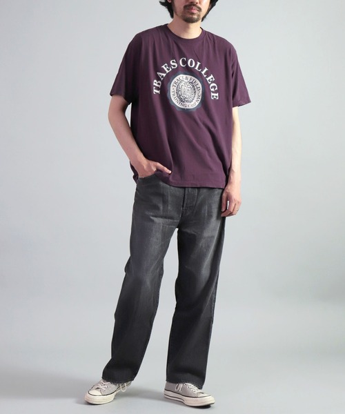 OMNIGOD（オムニゴッド）の「[OMNIGOD mens / オムニゴッド] 24/-アメリカ綿天竺ショートスリーブTシャツ（Tシャツ/カットソー・メンズ・ホワイト/レッド/ブラック/グレー・3/4）」の6枚目の写真