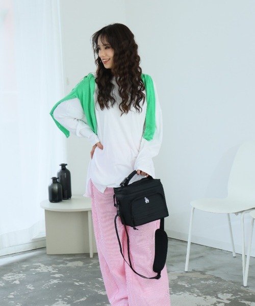 MLB（メジャーリーグベースボール）の「MLB 保冷バッグ1（ショルダーバッグ・レディース・ブラック/ブラック系その他・FREE）」の8枚目の写真