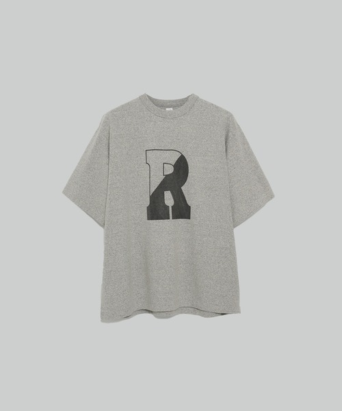 blurhms（ブラームス）の「【blurhms】b-ROOTSTOCK 88/12 Print Tee WIDE（Tシャツ/カットソー・メンズ・グレー/アイボリー・3/2）」の5枚目の写真