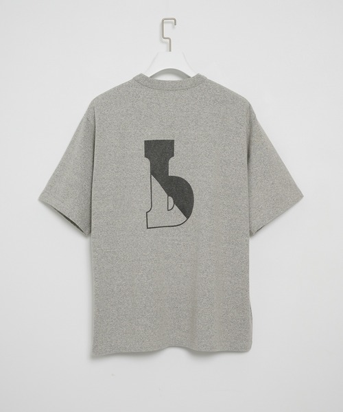 blurhms（ブラームス）の「【blurhms】b-ROOTSTOCK 88/12 Print Tee WIDE（Tシャツ/カットソー・メンズ・グレー/アイボリー・3/2）」の9枚目の写真