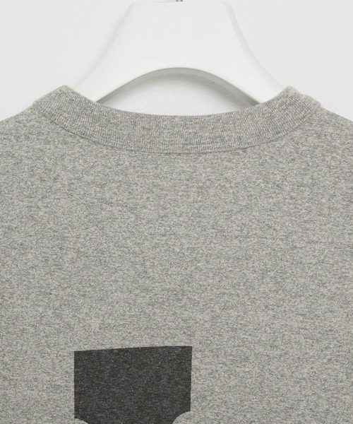 blurhms（ブラームス）の「【blurhms】b-ROOTSTOCK 88/12 Print Tee WIDE（Tシャツ/カットソー・メンズ・グレー/アイボリー・3/2）」の10枚目の写真