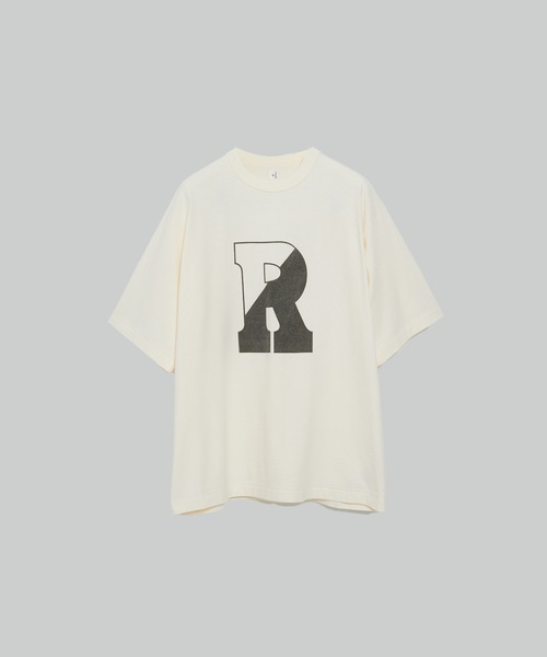 blurhms（ブラームス）の「【blurhms】b-ROOTSTOCK 88/12 Print Tee WIDE（Tシャツ/カットソー・メンズ・グレー/アイボリー・3/2）」の6枚目の写真