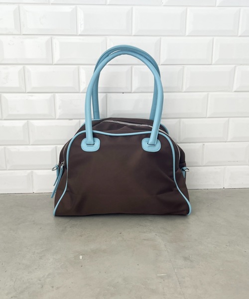 CLEA（クレア）の「ダブルジップボストンバッグ（ボストンバッグ・レディース・ブラック/ブラウン・FREE）」の17枚目の写真