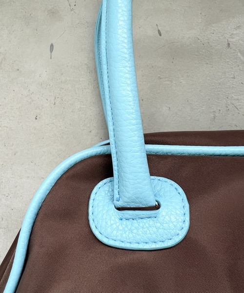 CLEA（クレア）の「ダブルジップボストンバッグ（ボストンバッグ・レディース・ブラック/ブラウン・FREE）」の20枚目の写真