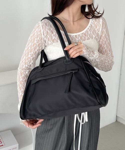 セール】ダブルジップボストンバッグ（ボストンバッグ）｜CLEA（クレア