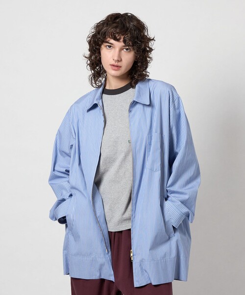 6（ロク）の「＜6(ROKU)＞WOOL CHECK CPO JACKET/ジャケット
