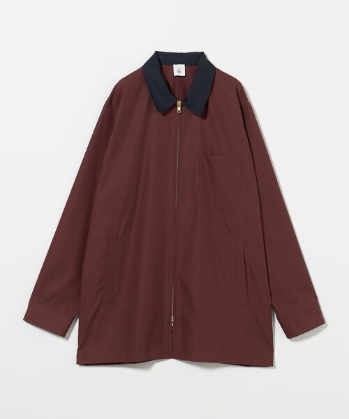 6(ロク)　コットンジャガードVネック シャツジャケット　¥17600 6(ロク) コットンジャガードVネック シャツジャケット ¥17600 6(ROKU