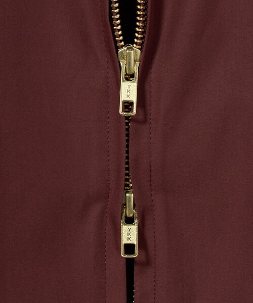 6(ROKU)＞コットン ジップ シャツ ジャケット（その他アウター）｜6