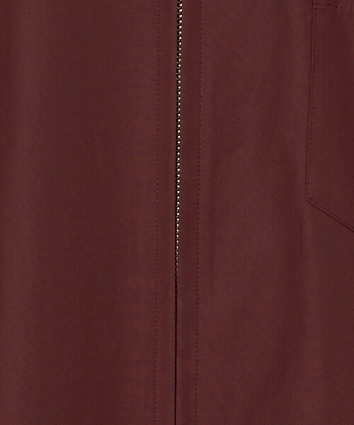 6（ロク）の「＜6(ROKU)＞コットン ジップ シャツ ジャケット（その他アウター・レディース・その他1/ワイン・38/36）」の13枚目の写真