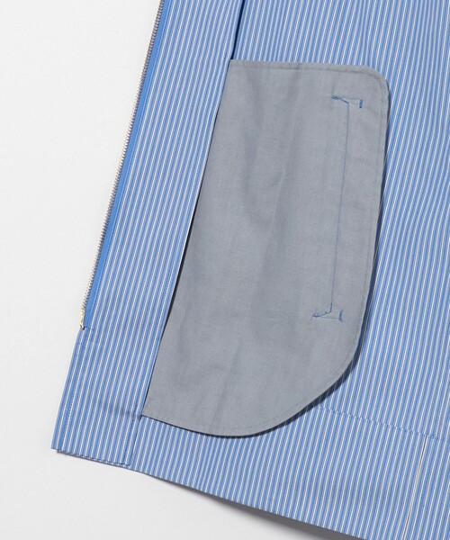 6（ロク）の「＜6(ROKU)＞コットン ジップ シャツ ジャケット（その他アウター・レディース・その他1/ワイン・38/36）」の18枚目の写真