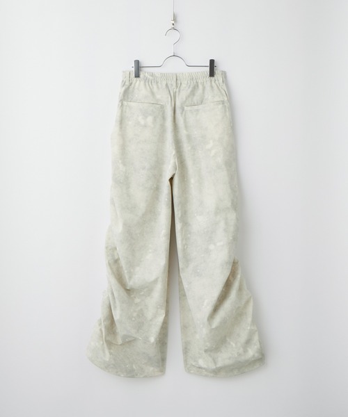 Spielio（シュピーリオ）の「【Spielio】Fade patterned shirred design pants/ フェード柄シャーリングデザインパンツ（その他パンツ・メンズ・グレー/ブラック/ホワイト・S/L/M）」の8枚目の写真