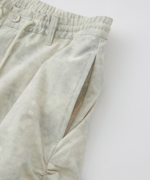 Spielio（シュピーリオ）の「【Spielio】Fade patterned shirred design pants/ フェード柄シャーリングデザインパンツ（その他パンツ・メンズ・グレー/ブラック/ホワイト・S/L/M）」の12枚目の写真