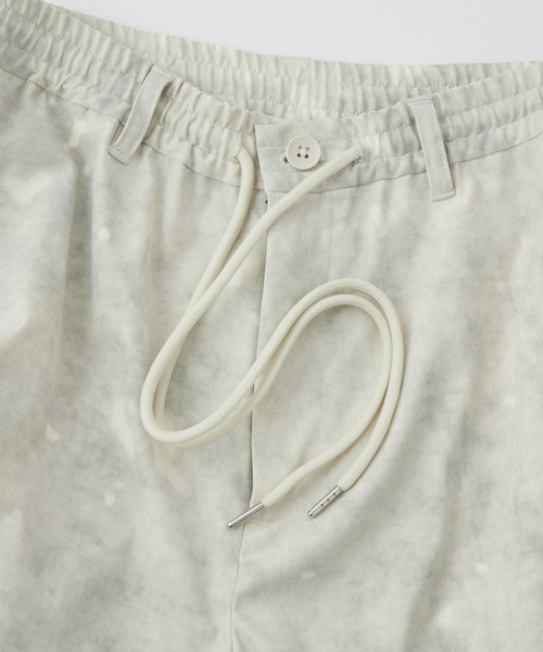 Spielio（シュピーリオ）の「【Spielio】Fade patterned shirred design pants/ フェード柄シャーリングデザインパンツ（その他パンツ・メンズ・グレー/ブラック/ホワイト・S/L/M）」の15枚目の写真