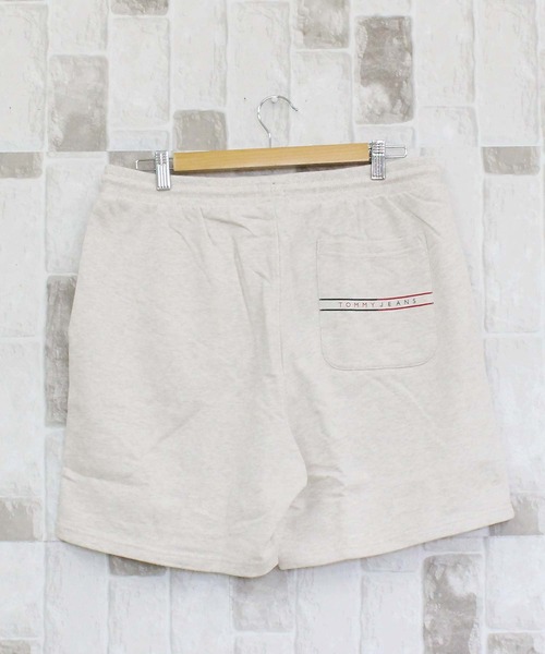 TOMMY HILFIGER(トミーヒルフィガー)の「TJM グラフィックスウェットショーツ TJM ENTRY GRAPHIC SWEATSHORT(スウェットパンツ・メンズ・オートミール/ブラック・XL/L/M)」の15枚目の写真