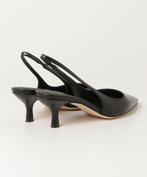 ESTNATION（エストネーション）の「ESTNATION / スリングバック パンプス（パンプス・レディース・ダークブラウン/ブラック・35.5/36/36.5/37）」の3枚目の写真