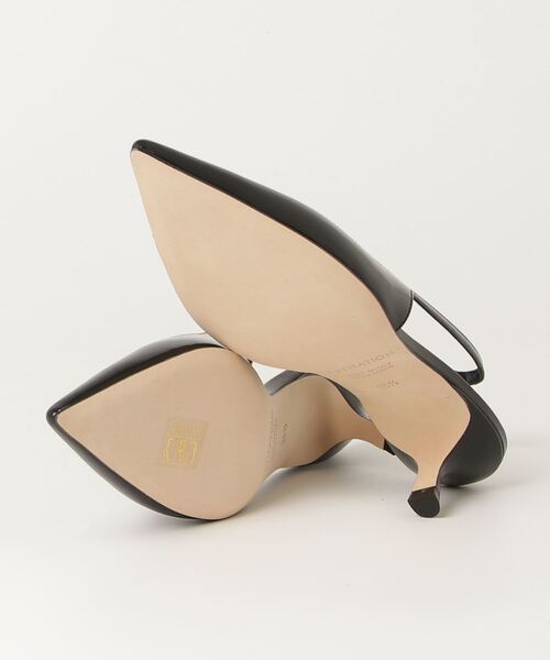 ESTNATION（エストネーション）の「ESTNATION / スリングバック パンプス（パンプス・レディース・ダークブラウン/ブラック・35.5/36/36.5/37）」の4枚目の写真