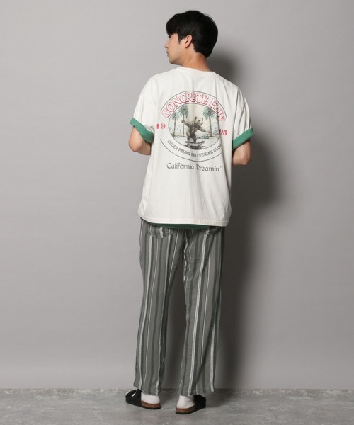 BAYFLOW（ベイフロー）の「[リネン&レーヨン]リラックステーパードパンツ（その他パンツ・メンズ・その他1/ネイビー/ナチュラル・MEDIUM/LARGE）」の5枚目の写真