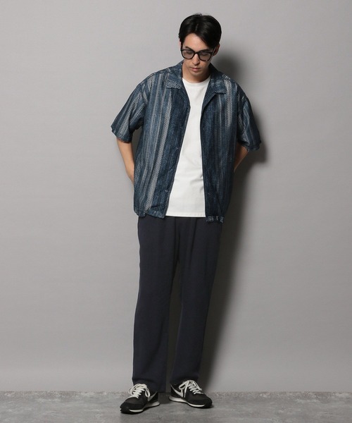 BAYFLOW（ベイフロー）の「[リネン&レーヨン]リラックステーパードパンツ（その他パンツ・メンズ・その他1/ネイビー/ナチュラル・MEDIUM/LARGE）」の9枚目の写真