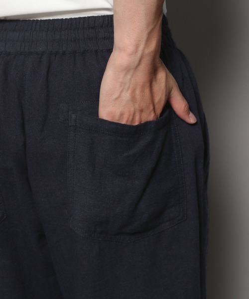 BAYFLOW（ベイフロー）の「[リネン&レーヨン]リラックステーパードパンツ（その他パンツ・メンズ・その他1/ネイビー/ナチュラル・MEDIUM/LARGE）」の13枚目の写真