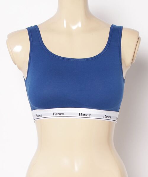 HANES（ヘインズ）の「【Hanes/ヘインズ】レディース ハーフトップブラ（その他アンダーウェア/インナー・レディース・ブルー・LARGE/MEDIUM）」の8枚目の写真