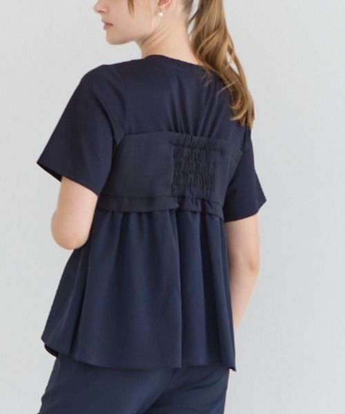 Sono(ソーノ)の「【SONO/ソーノ】ビスチェライクバブルJQプルオーバー(Tシャツ/カットソー・レディース・ブラック/ネイビー・F)」の19枚目の写真