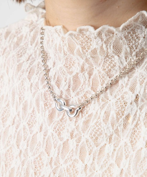 ANNIKA INEZ（アニカイネズ）の「ANNIKA INEZ Ample Clasp Necklace, Lrg アニカ イネズ アンプルクラスプ ネックレス（ネックレス・レディース・シルバー・FREE）」の11枚目の写真