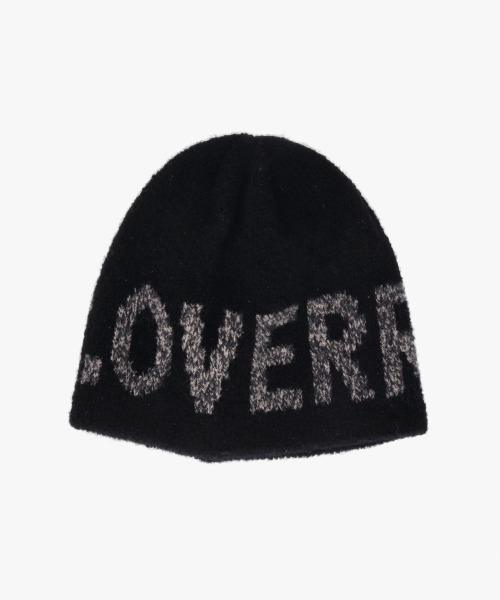 OVERRIDE(オーバーライド)の「OVERRIDE KNIT PUWA LOGO SHORT BEANIE / オーバーライド(ニットキャップ/ビーニー・レディース・ワイン/ブラック/ブルー・57~59cm)」の20枚目の写真