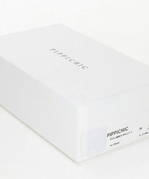Pippichic（ピッピシック）の「＜PIPPICHIC＞AMBER フェイクファー バレエシューズ（バレエシューズ・レディース・ブラック・37h/36h/37/36/38）」の12枚目の写真