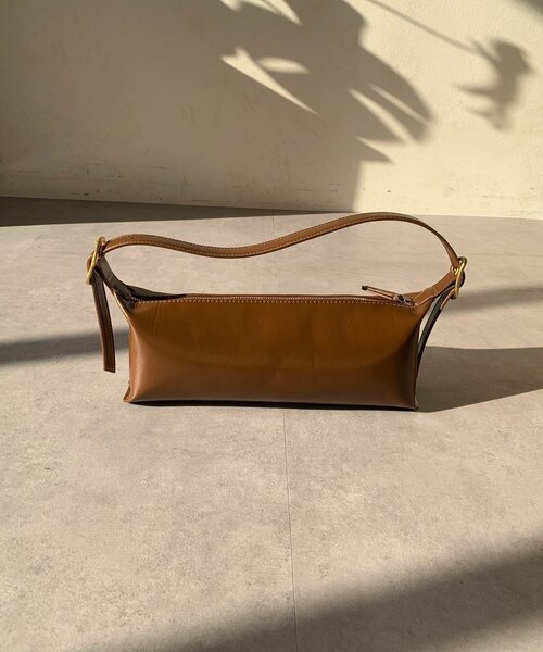 DouDou（ドゥドゥ）の「ワンハンドルバケットバッグ（ショルダーバッグ・レディース・ブラウン/ブラック/アイボリー/イエロー・FREE）」の13枚目の写真