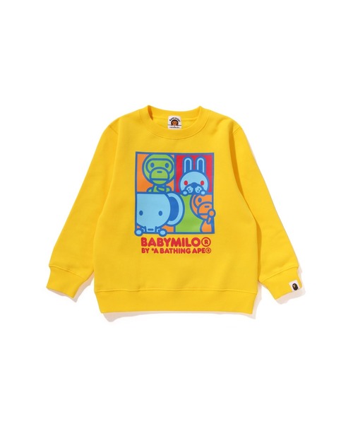 COLOR MILO FRIENDS CREWNECK SWEATSHIRT