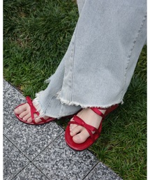 JUMELLE（ジュメロ）の「ダブルリボンサンダル（サンダル）」