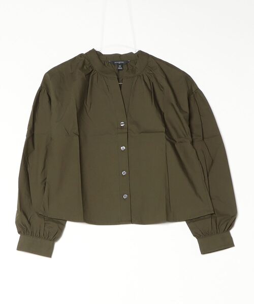 BANANA REPUBLIC FACTORY STORE(バナナリパブリック ファクトリーストア)の「BANANA REPUBLIC FACTORY STORE ポプリン パフスリーブ ボタントップ(シャツ/ブラウス・レディース・ホワイト/カーキ・M/S/L/XS)」の6枚目の写真
