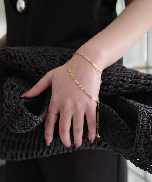 LOUISE DAMAS PARIS（ルイーズダマスパリ）の「《追加3》 LOUISE DAMAS/ルイーズダマス SLOBE別注 2WAYネックレス（ネックレス・レディース・ゴールド・FREE）」の4枚目の写真