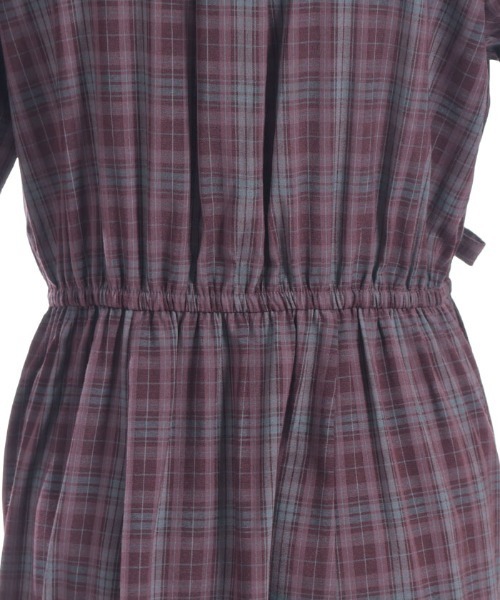 axes femme（アクシーズファム）の「リボン×チェック柄ワンピース（ワンピース・レディース・ワイン/ベージュ/ネイビー・FREE）」の7枚目の写真