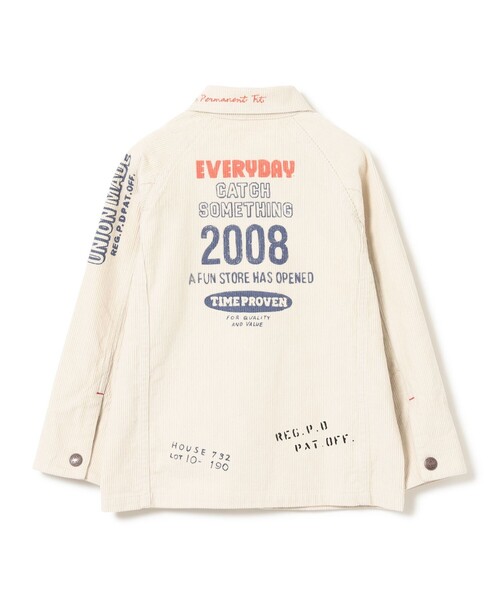 こども ビームス（コドモビームス）の「【別注】PAYDAY / コーデュロイ カバーオール 2025FW（100～160cm）（その他アウター・キッズ・オフホワイト/ブルー・100/110/120/130/140/150/160）」の17枚目の写真