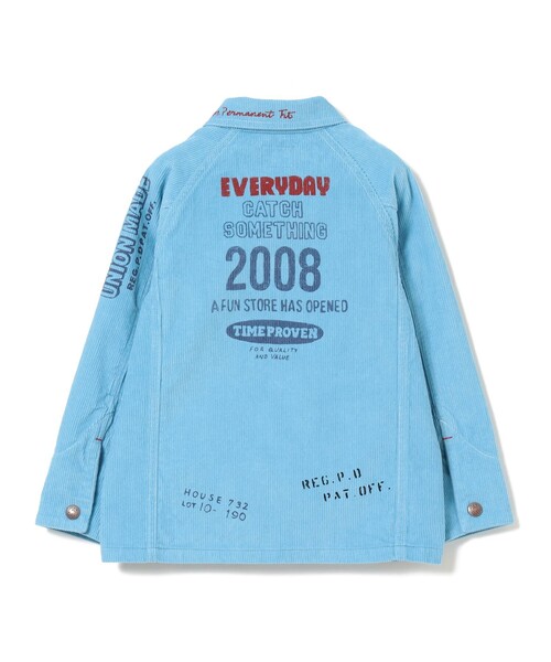 こども ビームス（コドモビームス）の「【別注】PAYDAY / コーデュロイ カバーオール 2025FW（100～160cm）（その他アウター・キッズ・オフホワイト/ブルー・100/110/120/130/140/150/160）」の20枚目の写真